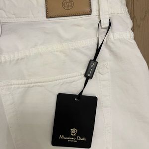 Massimo Dutti White Pants. Brand New